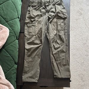 Men's Olive Cargo Pants